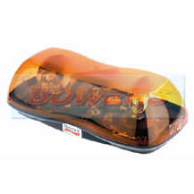 Britax A421.00.24V 24v SIngle Bolt Mount Mini Rotating Halogen Amber Beacon Bar Lightbar